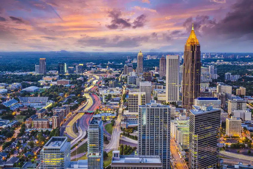 Atlanta Aerial View | AR National Short Term Housing